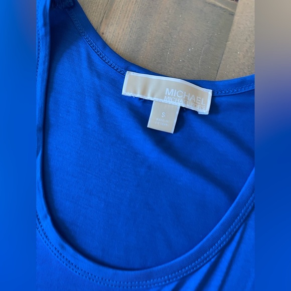 Michael Kors Blue Sleeveless Women's Top Size Small - Picture 6 of 7